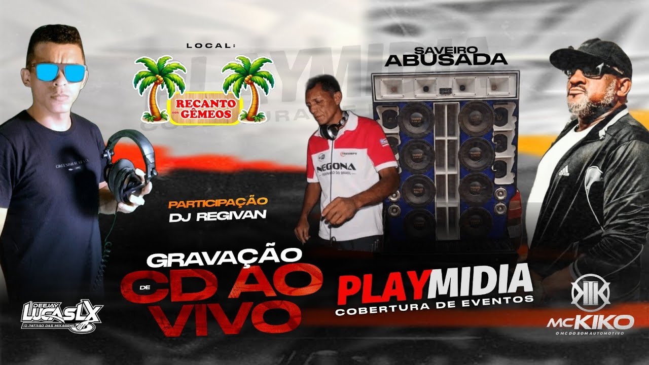 CD PLAY MÍDIA VOLUME 1 - DJ LUCAS LX E MC KIKO DO SOM AUTOMOTIVO