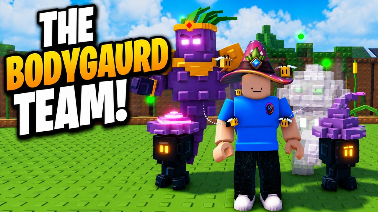 Сможет ли команда одних телохранителей пройти сложное испытание в Garden Tower Defense?
