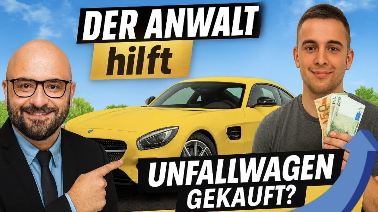 Unfallwagen gekauft? So gibt&rsquo;s das Geld zur&uuml;ck! | DER ANWALT hilft