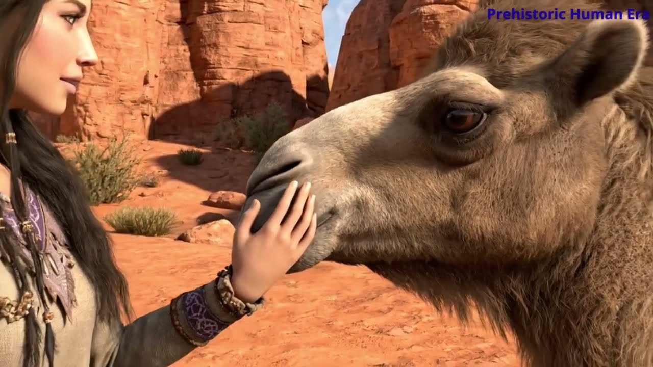 Life Million Years Ago: Camel Saved by Prehistoric Girl, Nature Takes Revenge | Epic Survival