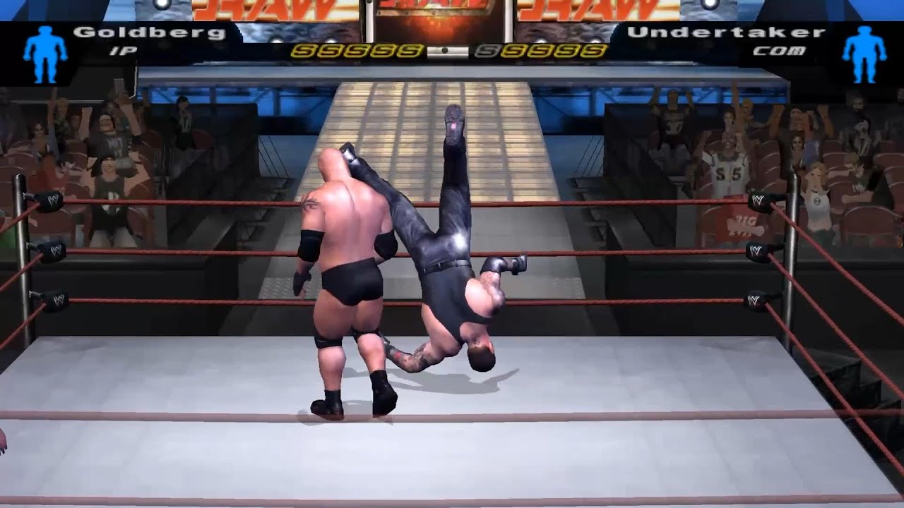 WWE SmackDown! Here Comes the Pain | Goldberg vs. Undertaker Full Match | Playstation 2!
