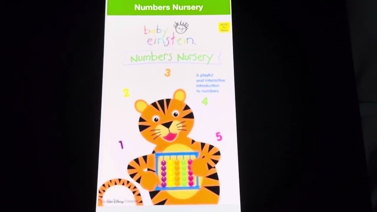 Baby Einstein Number Nursey Strauss Trich trach polka