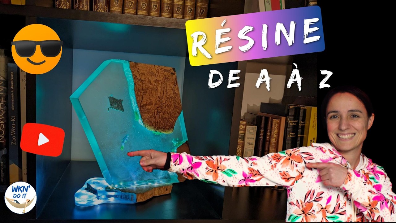 Comment cr&eacute;er une lampe en bois et r&eacute;sine &eacute;poxy de A &agrave; Z ? Tout ce que tu veux savoir