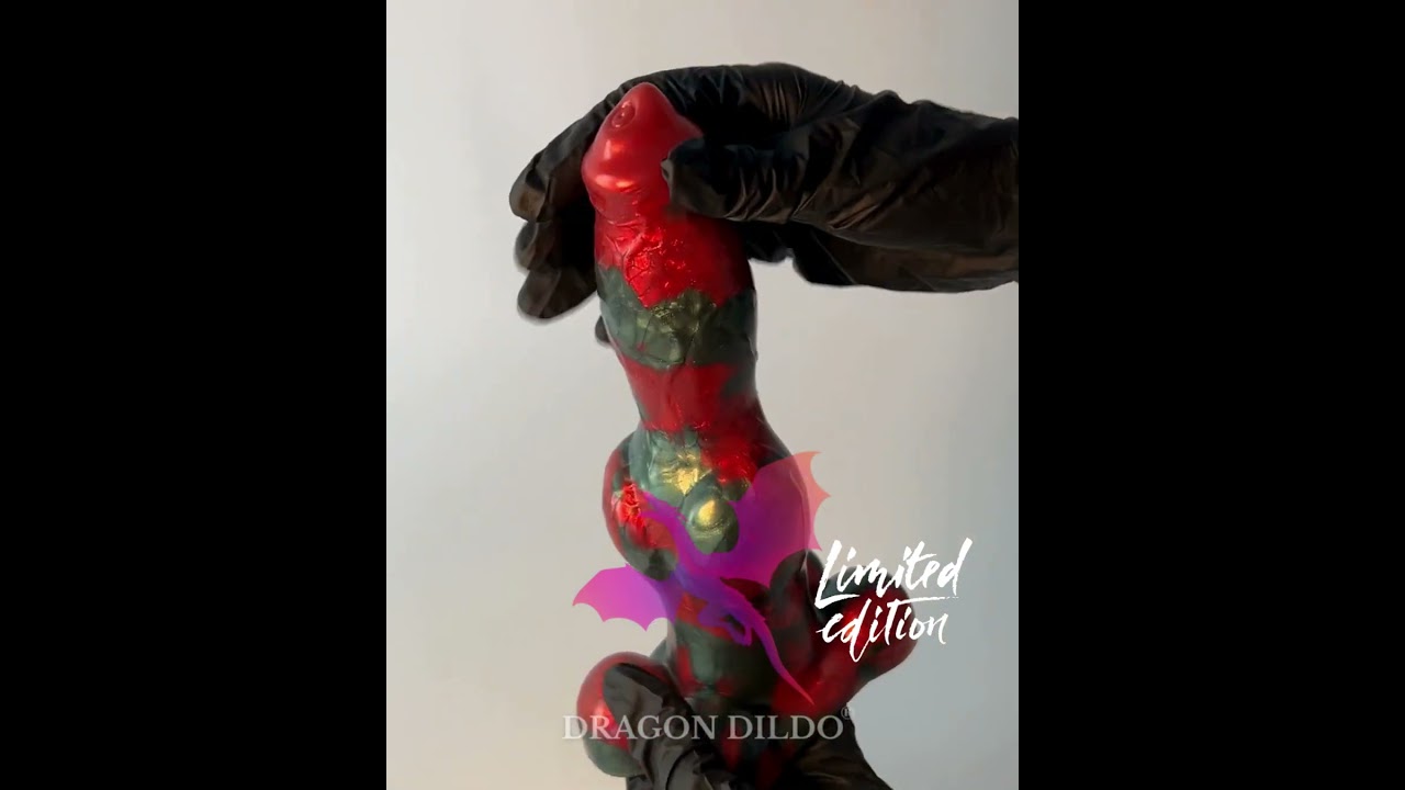 LE Crimson Chaos Dog Dildo German Shepherd | Dragon Dildo®
