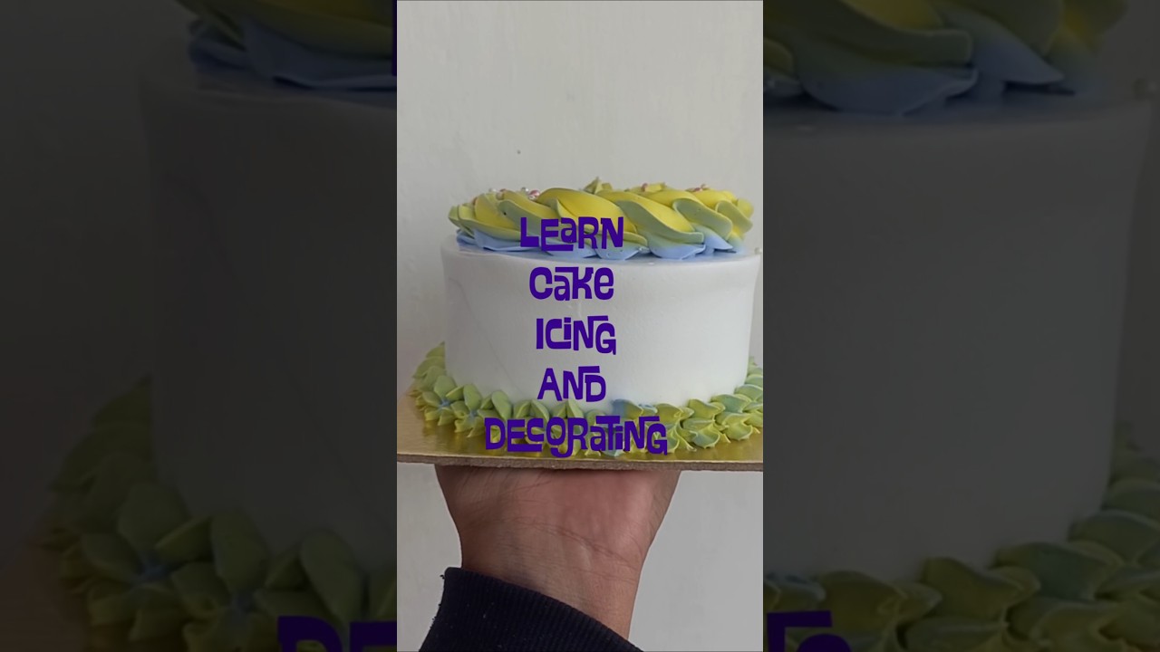 how to do cake icing 