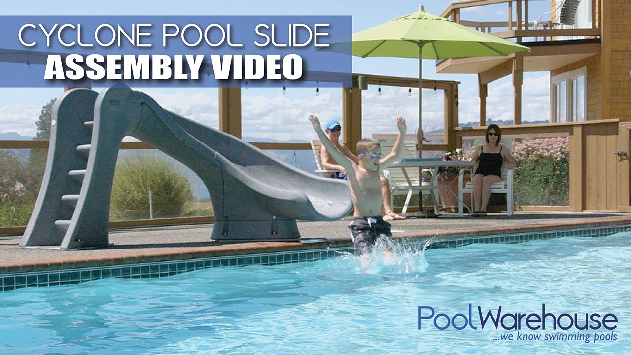 Cyclone Pool Slide Assembly Video by SR Smith