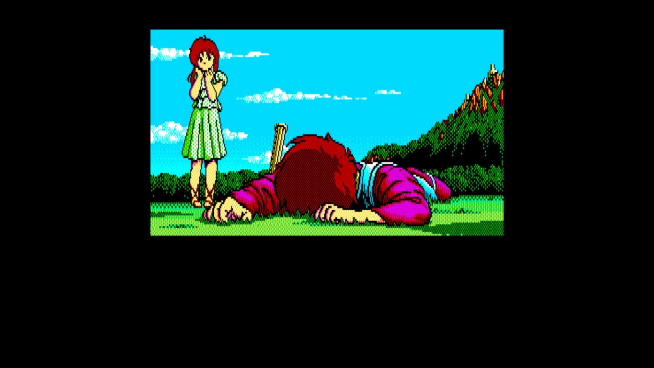 Ys II PC88 version - opening