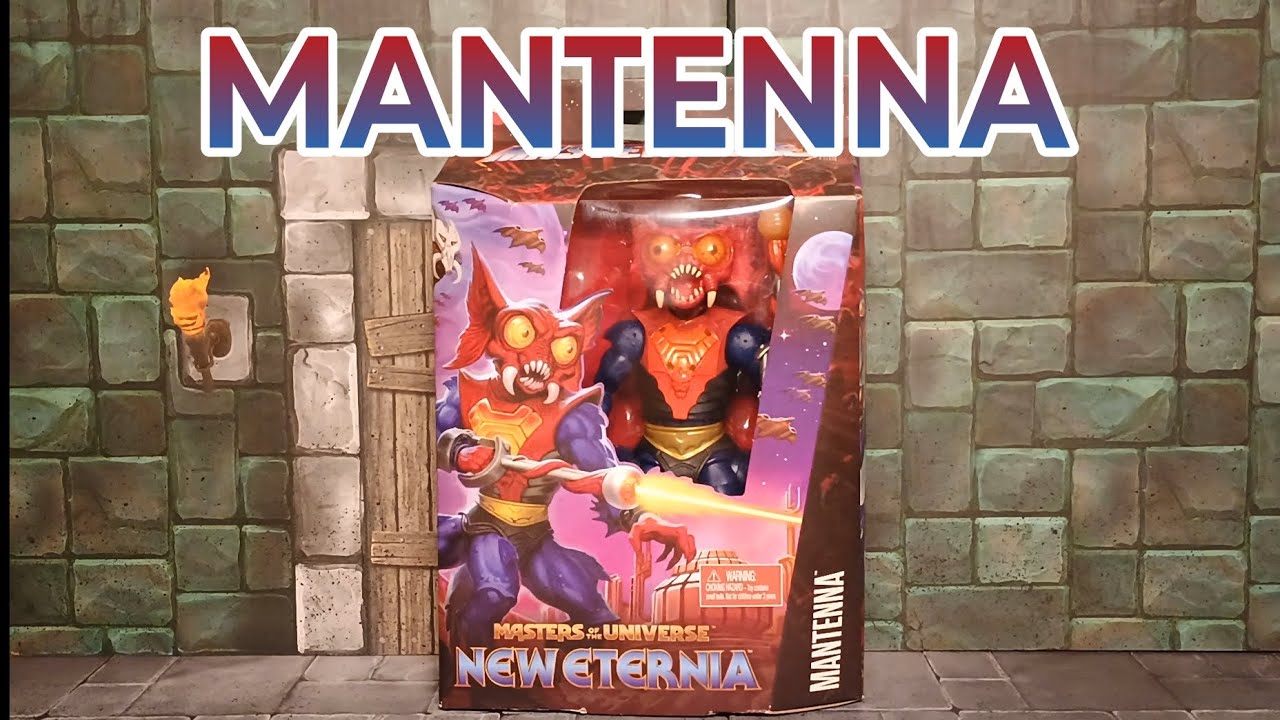 MOTU MASTERVERSE MANTENNA NEW ETERNIA REVIEW