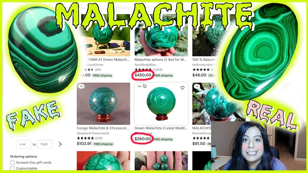 HOW TO SPOT FAKE MALACHITE ONLINE! | SIGNS TO LOOK FOR | EASY GUIDE! | DON'T WASTE YOUR MONEY! $$$