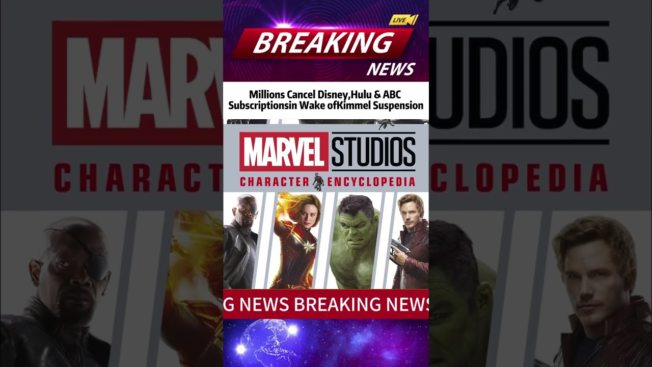 Миллионы отменяют подписки на Disney, Hulu и ABC из-за отстранения Киммела #новости #короткометра...