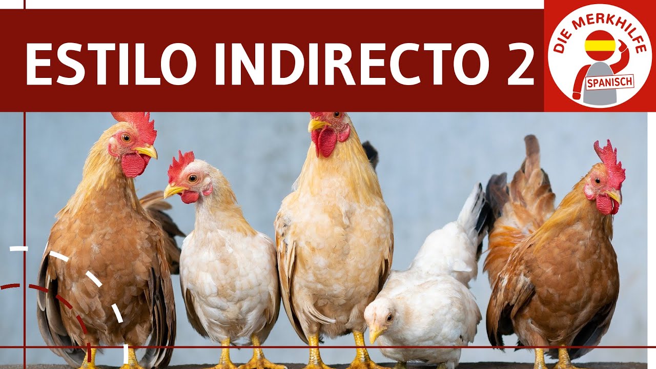 El estilo indirecto 2 - Indirekte Rede mit Zeitverschiebung in Spanisch -  Bildung, Zeiten, Beispiel