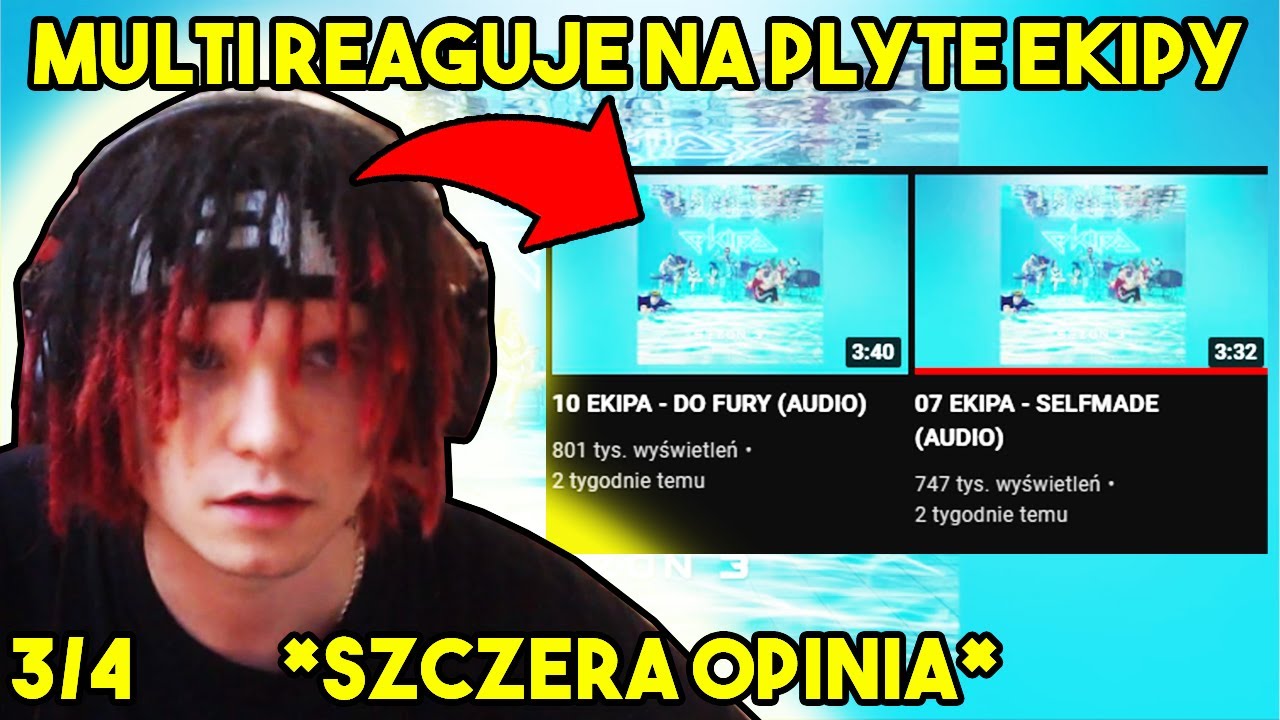 MULTI reaguje na PŁYTE EKIPY *SELFMADE, DO FURY* (3/4)