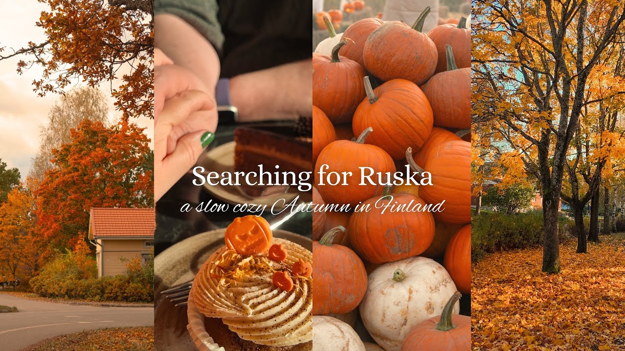 Autumn in Finland | Ruska Season, Cozy Forests, Slow Seasonal Living & Nordic Pumpkin Fall Vibes