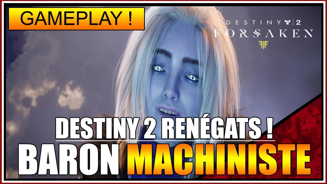 GAMEPLAY ARCANISTE - JE CHASSE LE BARON MACHINISTE  - DESTINY 2 REN&Eacute;GATS - FR