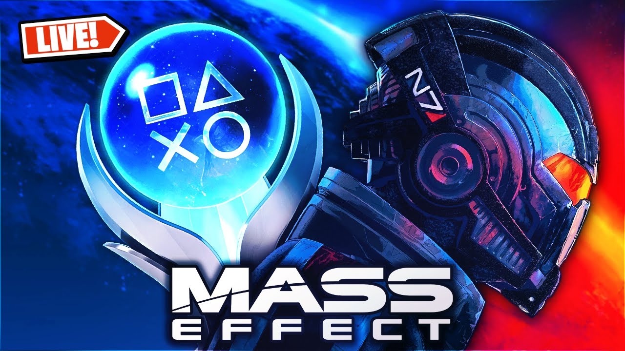 MY FIRST TIME PLAYING MASS EFFECT | PLATINUM TROPHY HUNTING 🏆