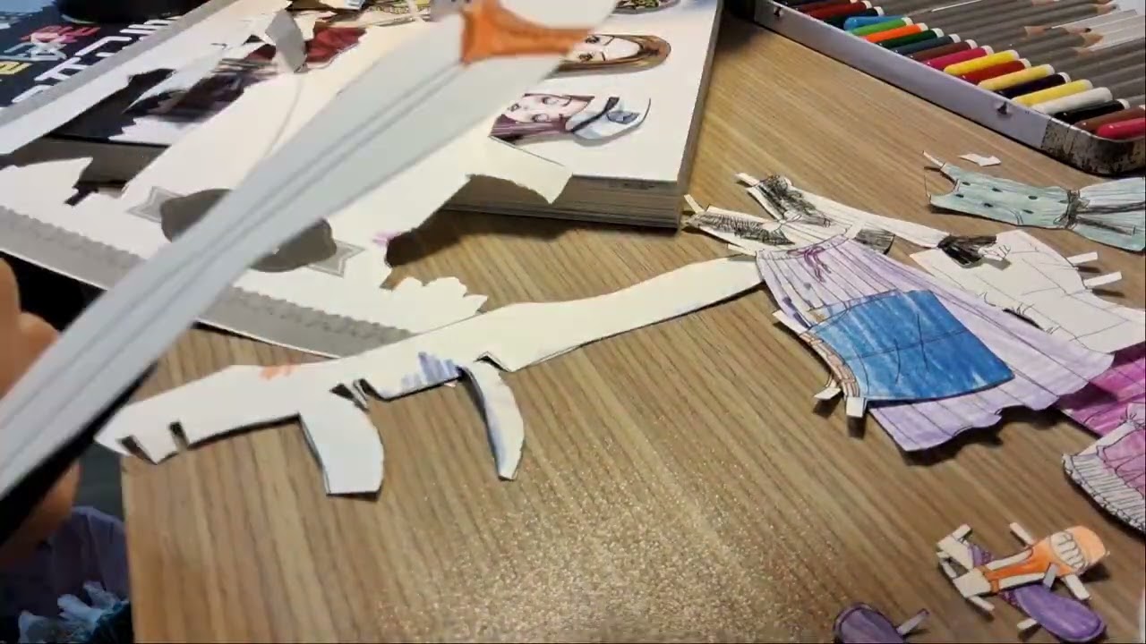 @韓國紙娃娃製作過程