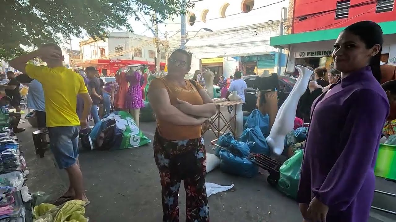 Video Novo ! Feira da Madrugada Fortaleza RUA JOSE AVELINO MODA NO ATACADO CEARÁ