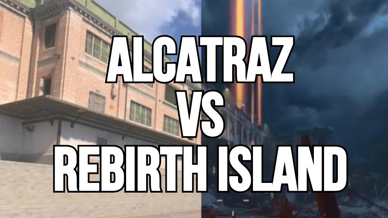 Alcatraz vs Rebirth Island Map Comparison | BO4 & Warzone