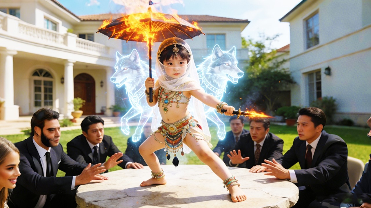 全家嫌棄她是狼群養大的野孩子，卻不料她是天生神力的真千金，重回豪門教訓所有人！#短劇 #逆襲 #萌娃 #親情