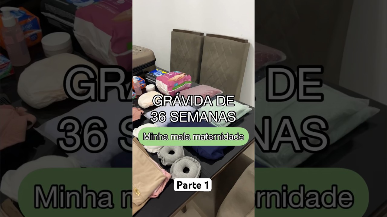 Mala maternidade mam&atilde;e - Parte 1 #gravida #bebe #gesta&ccedil;&atilde;o
