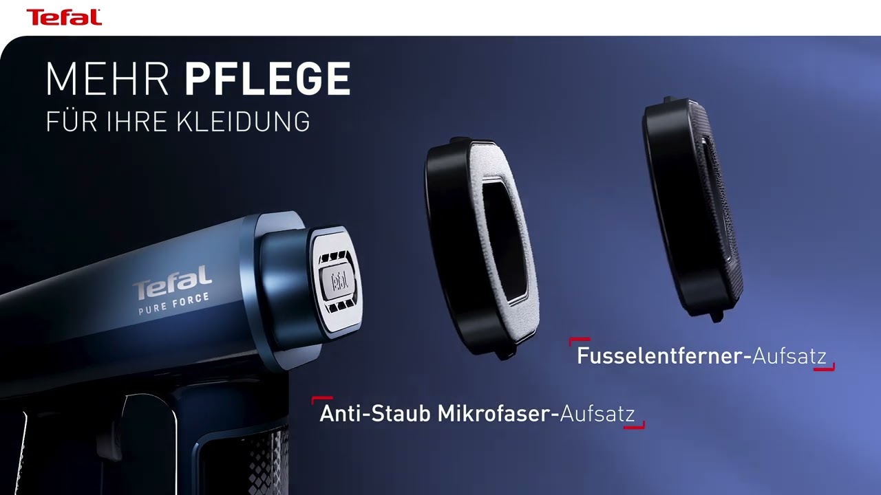 TEFAL | Pure Force | Dampfgl&auml;tten - B&uuml;geln
