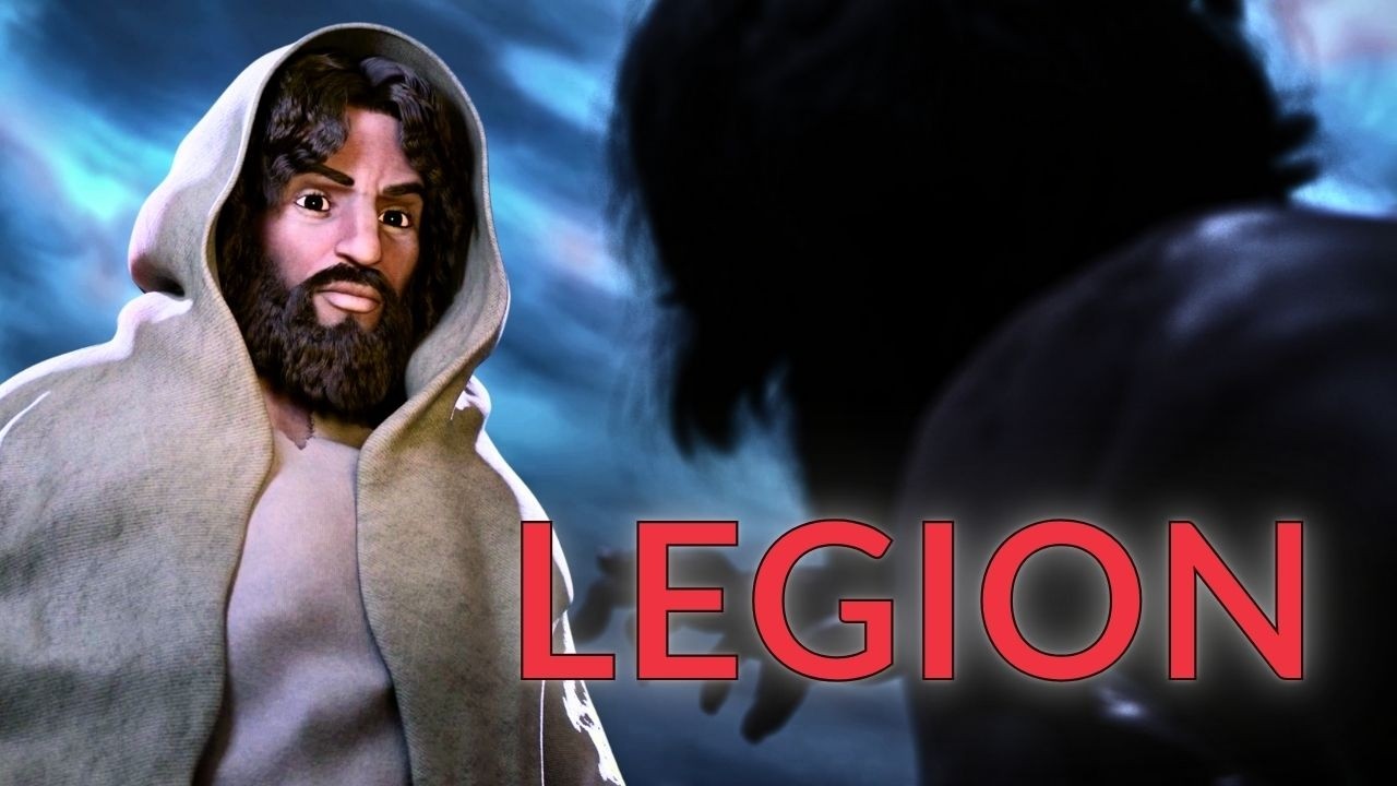 LEGION (4K) | Jesus Heals a Demon-Possessed Man | Animated Short Film