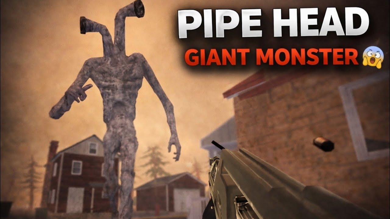 PIPE HEAD Horror City Survival 😱 | Giant Monster Chase | Android Gameplay
