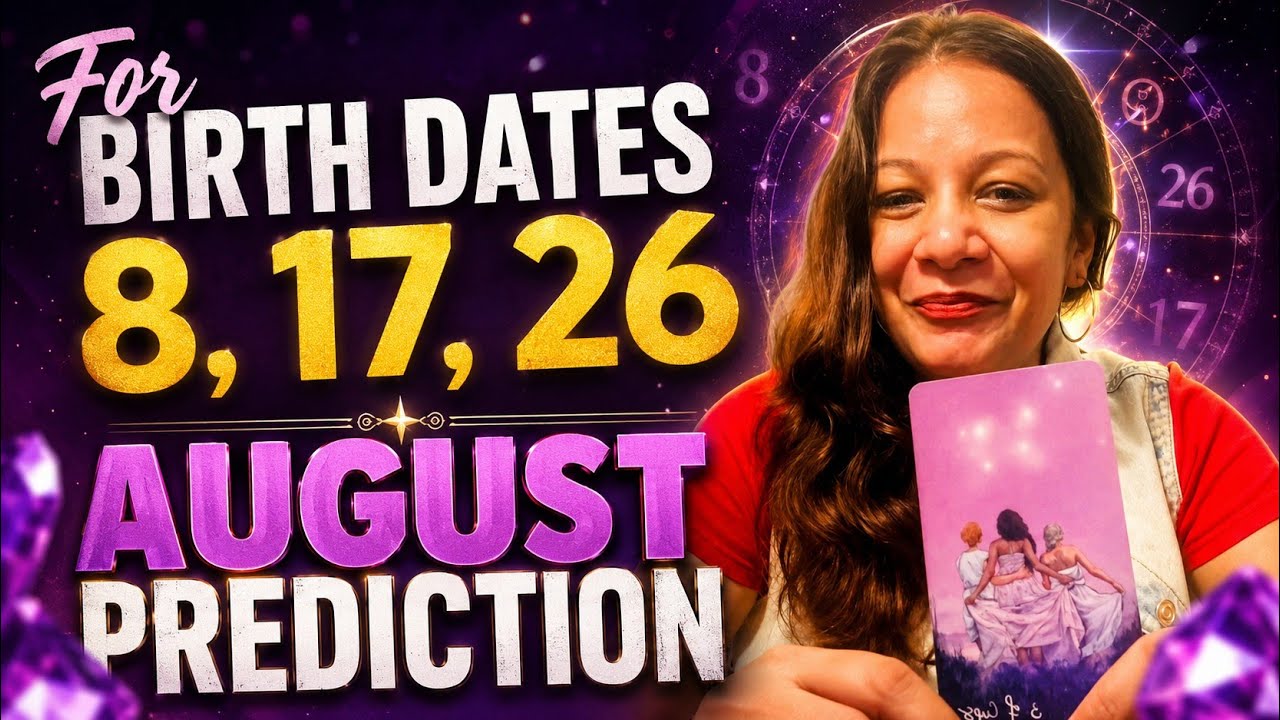 Mulank 8 August 2026 Prediction | Born on 8, 17 & 26?  Your August Numerology Reading 🔮