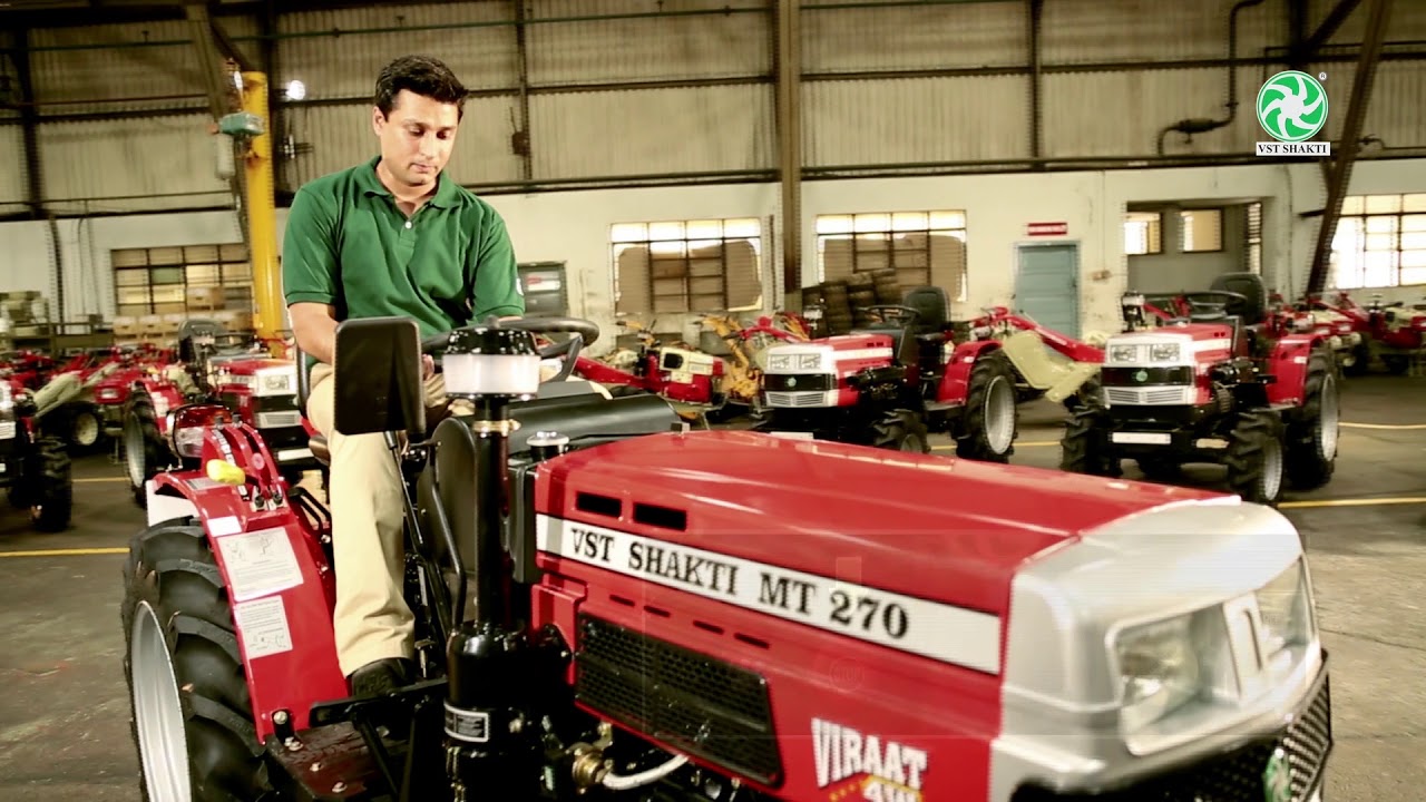 VST  SHAKTI TRACTOR MT 270- Installation Video