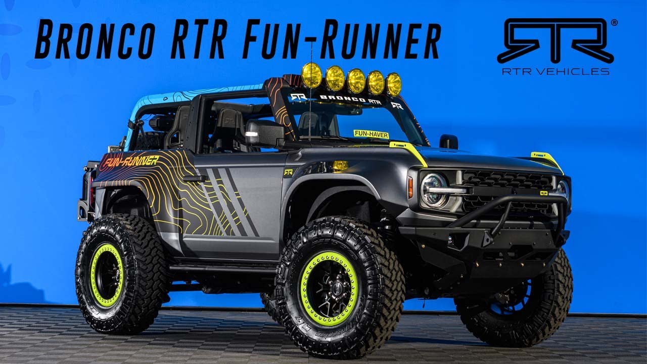 Ford Bronco RTR “Fun-Runner” Brings Secret Development & Extreme Capability to Bronco Brand