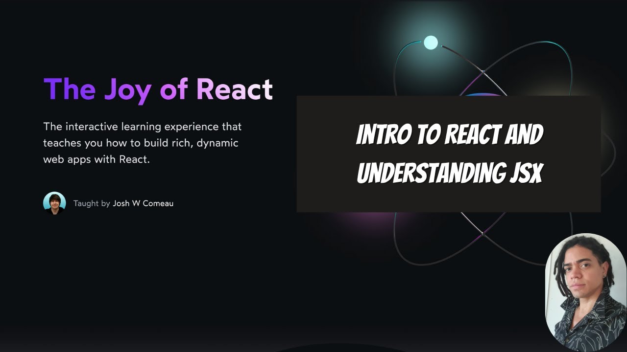 The Joy of React : Intro to React and Understanding JSX