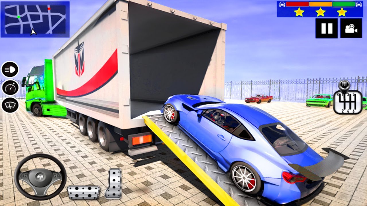Luxury Car Transport Truck - Car Transporter Truck Games 3D - Android Gameplay