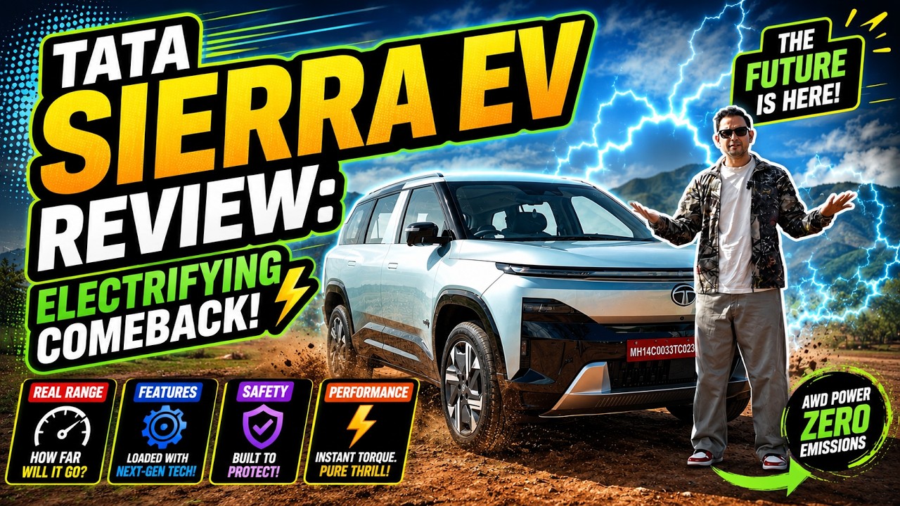 Tata Sierra EV First Review: The Comeback We Were Waiting For?