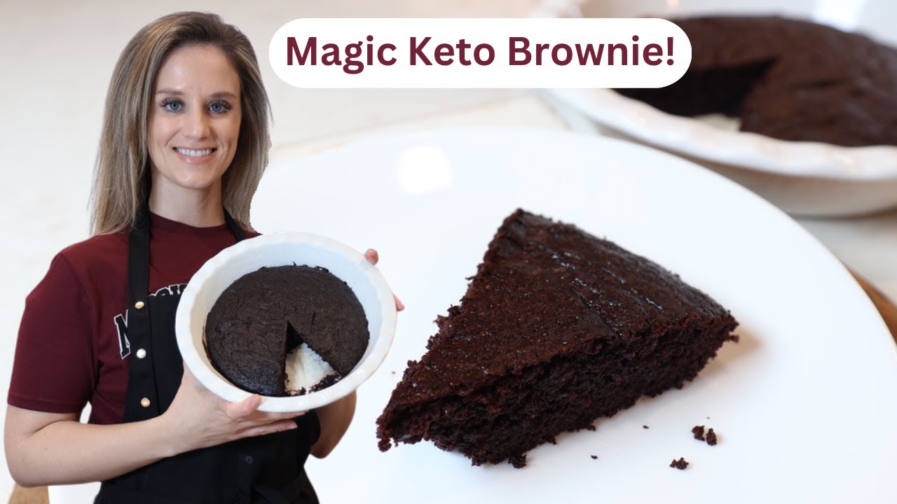 Keto Magic Brownie using Victoria's Keto Flour!