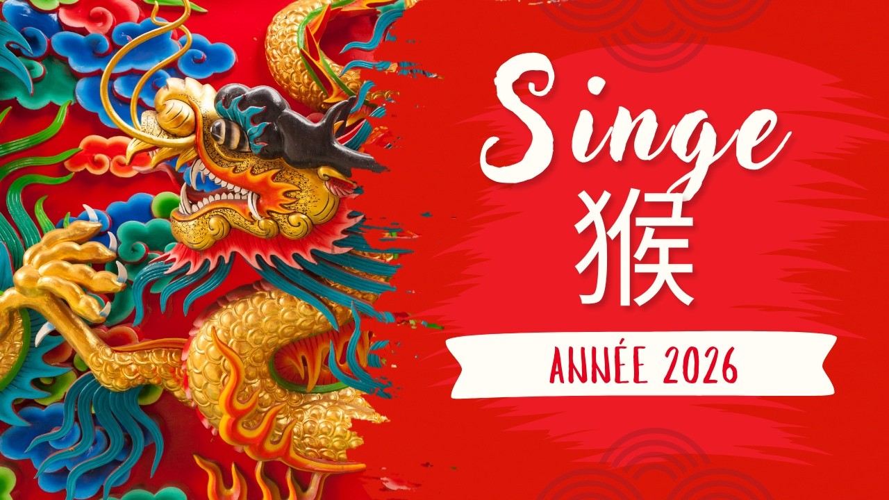 Astrologie Chinoise 2026 Prévisions pour le SINGE 🎏⛩️✨✨