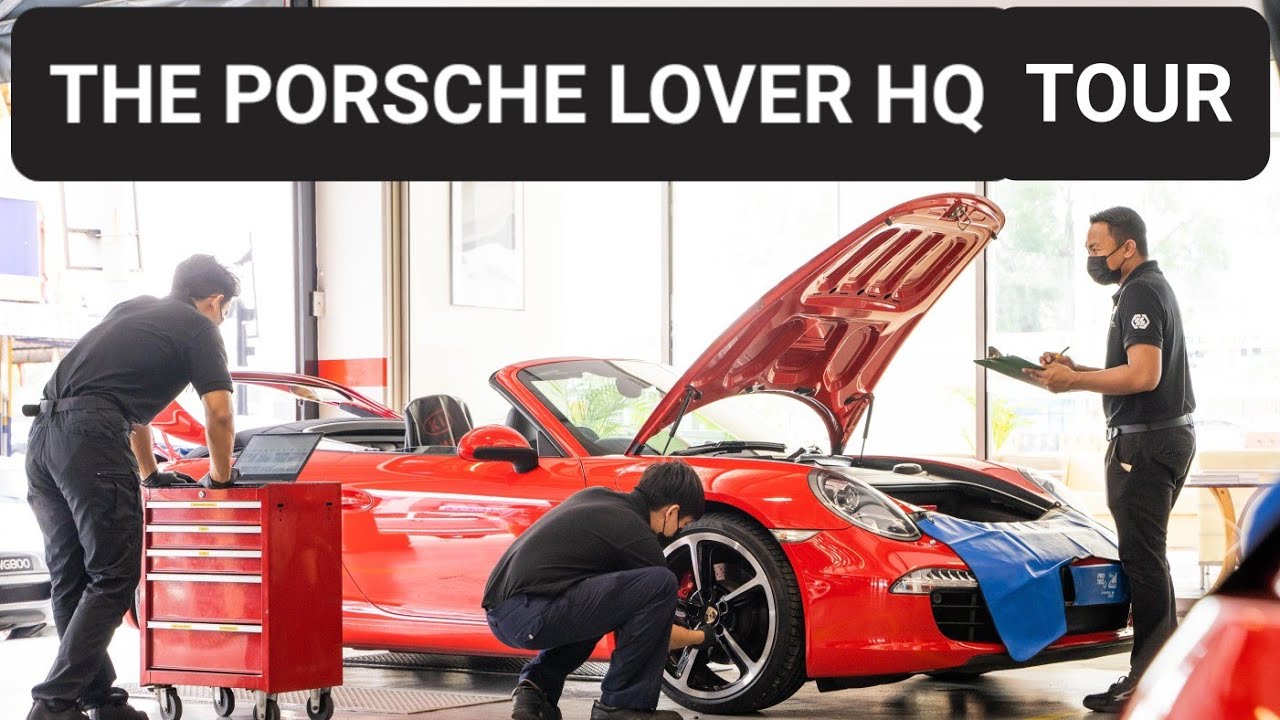 The Porsche Lover HQ Tour- Largest Porsche Specialist in Malaysia