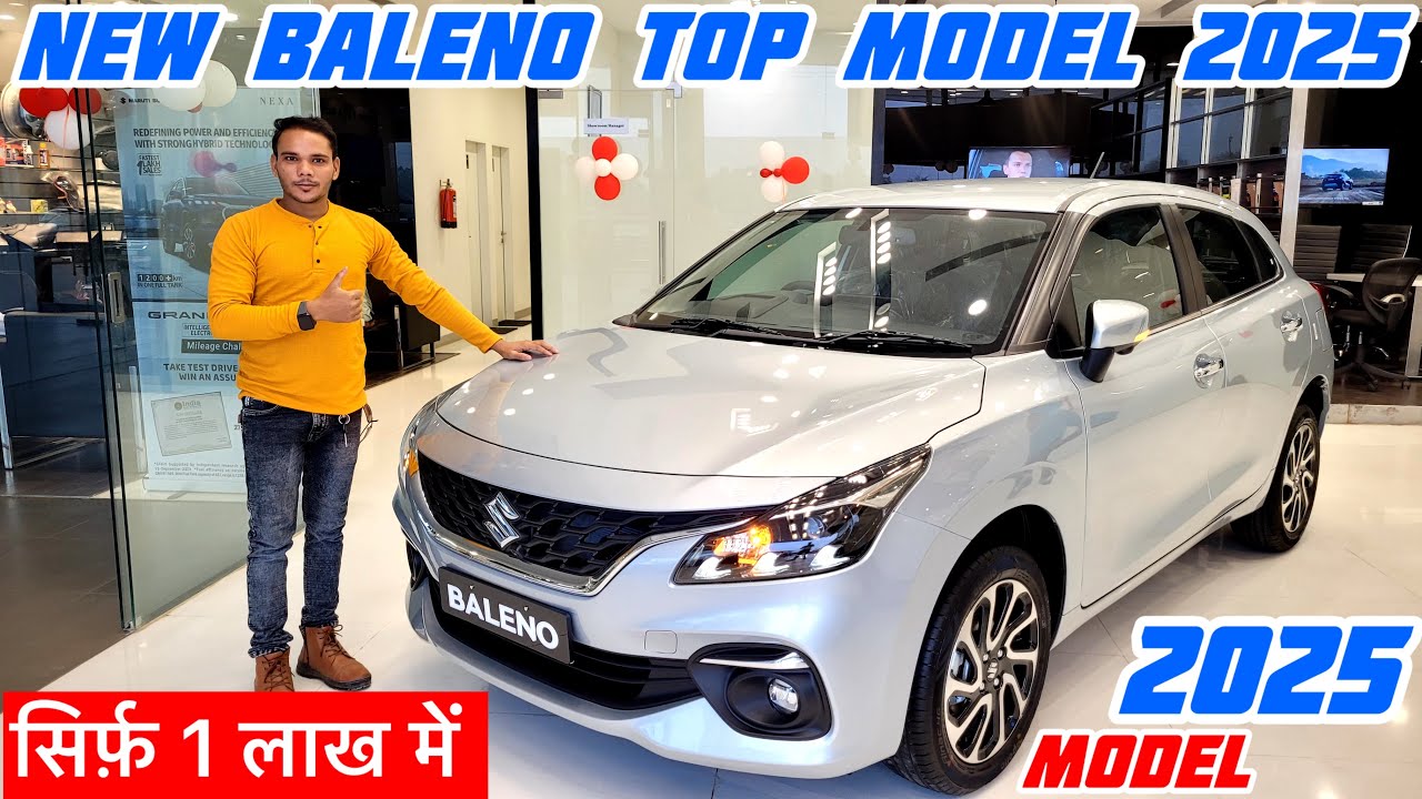 New Maruti Suzuki Baleno Top Model 2025 Review✌️Baleno 2025 Top Model | Baleno Base Model | Baleno
