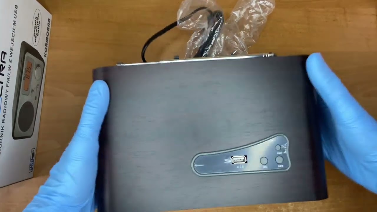 UNBOXING: Radio ELTRA KORMORAN - prosty, solidny radioobiornik z USB do domu