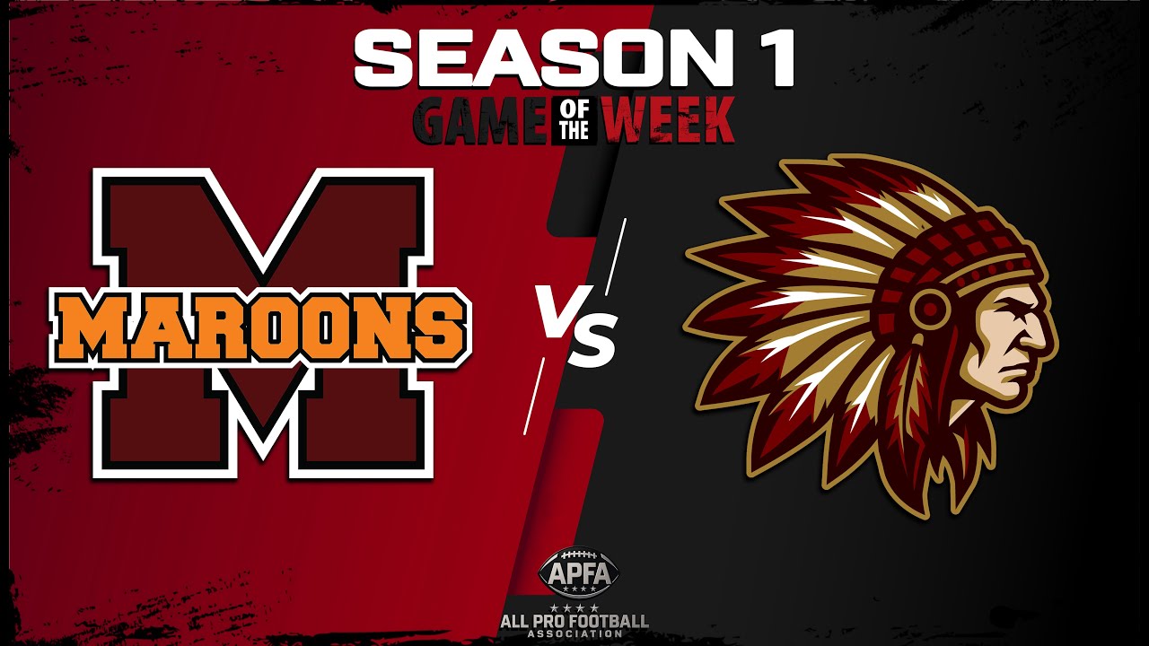S1 WK9: Pottsville Maroons at DC Tribe