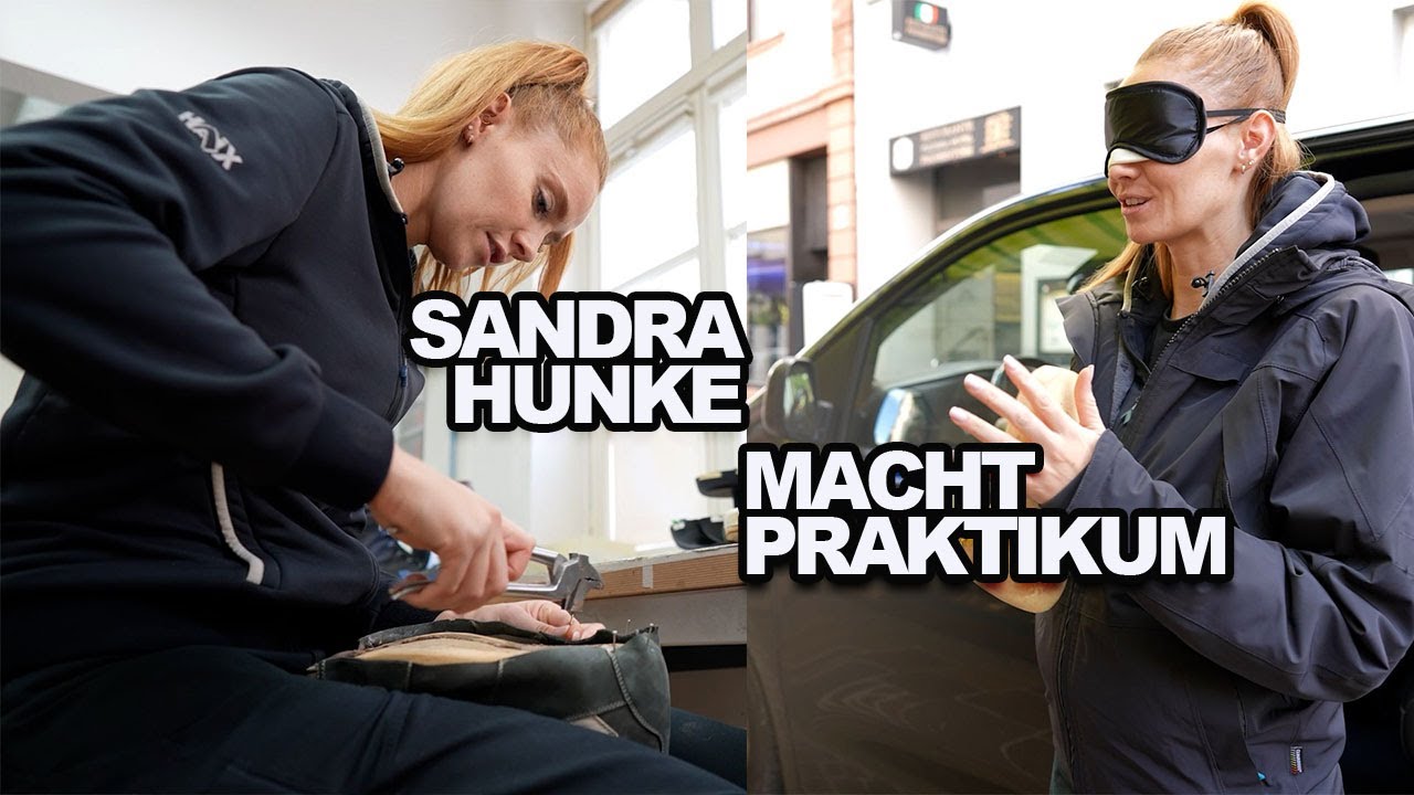 Model Sandra Hunke | Praktikum als Orthopädieschuhmacherin