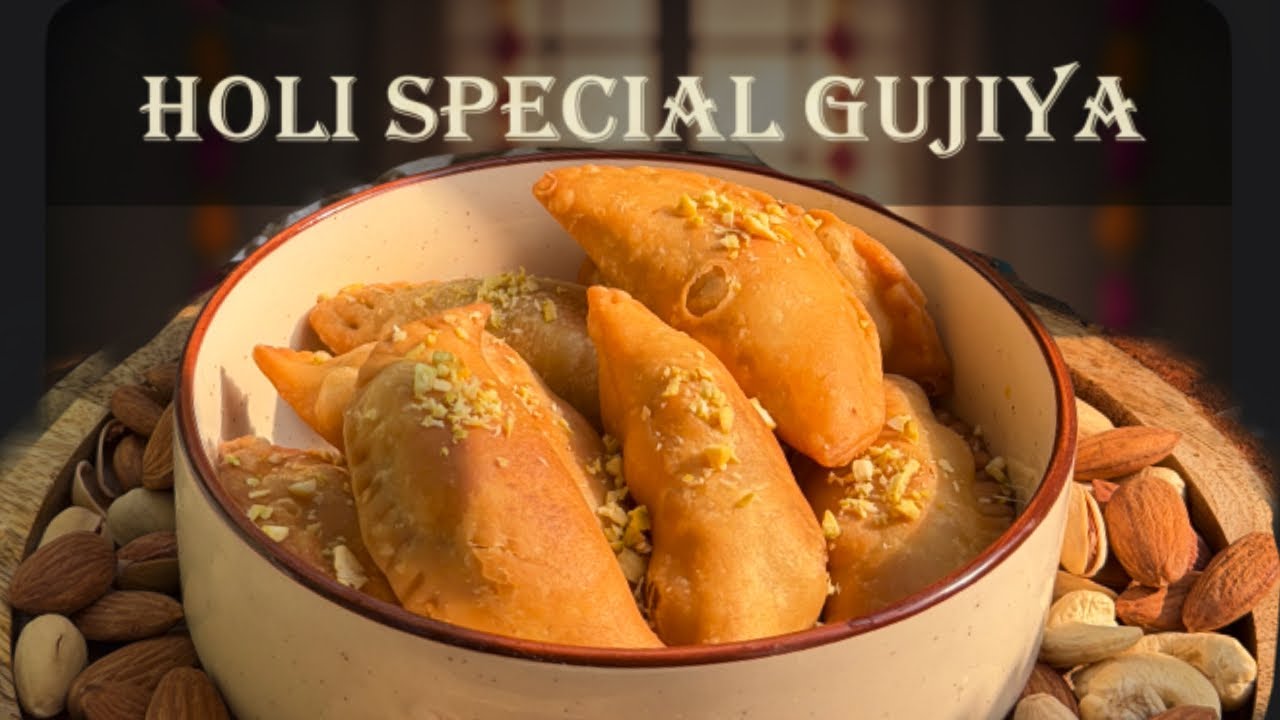 Holi Mawa Gujiya Recipe🌸🥟| Quick & Easy for Beginners: No Mold? No Problem!