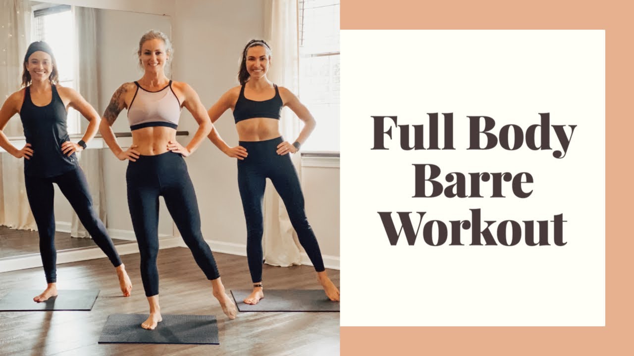 30-Minute Full Body Barre Workout #2 (without the barre!)