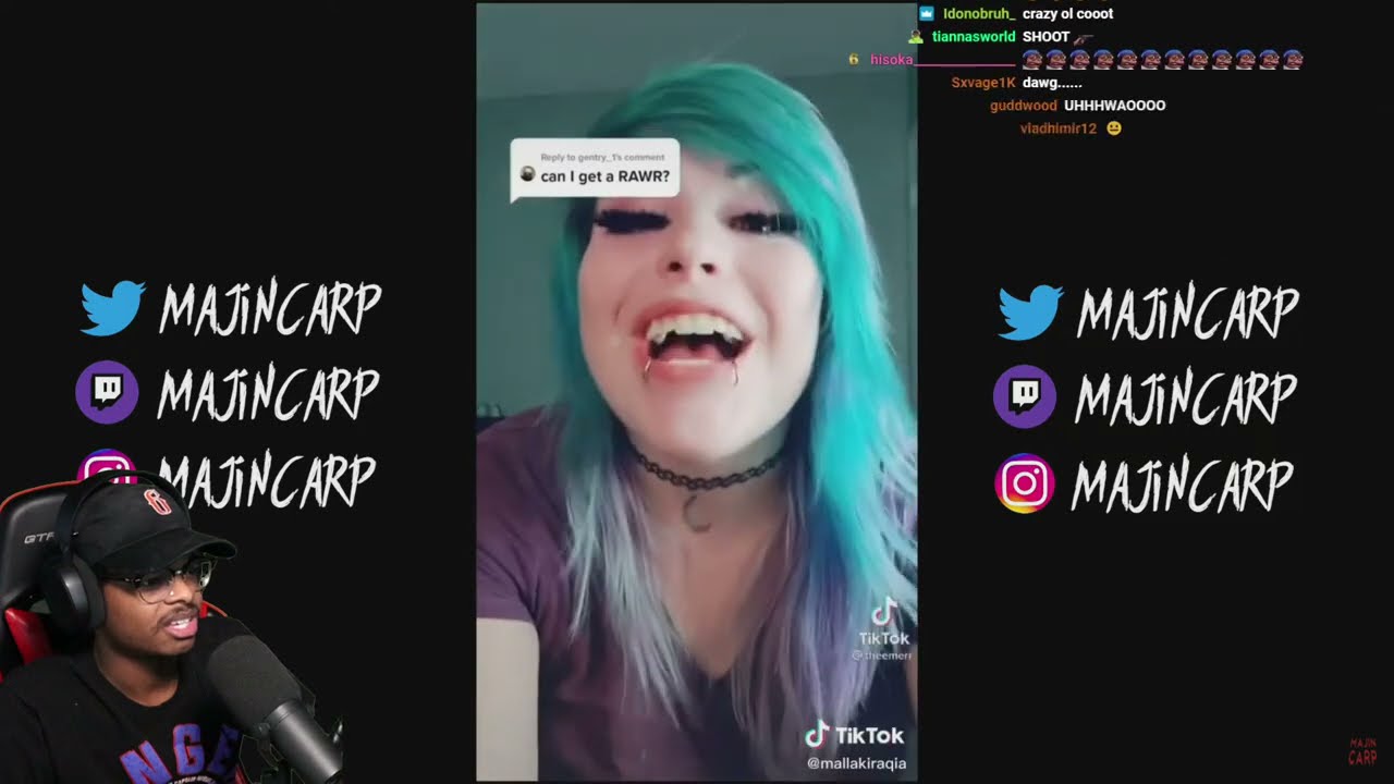 ImDontai Reacts To MajinCarp Cringe Comp 13