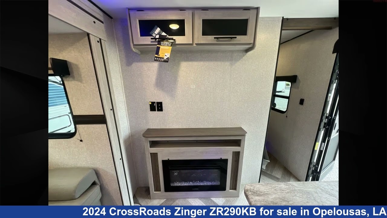 Wonderful 2024 CrossRoads Zinger Travel Trailer RV For Sale in Opelousas, LA