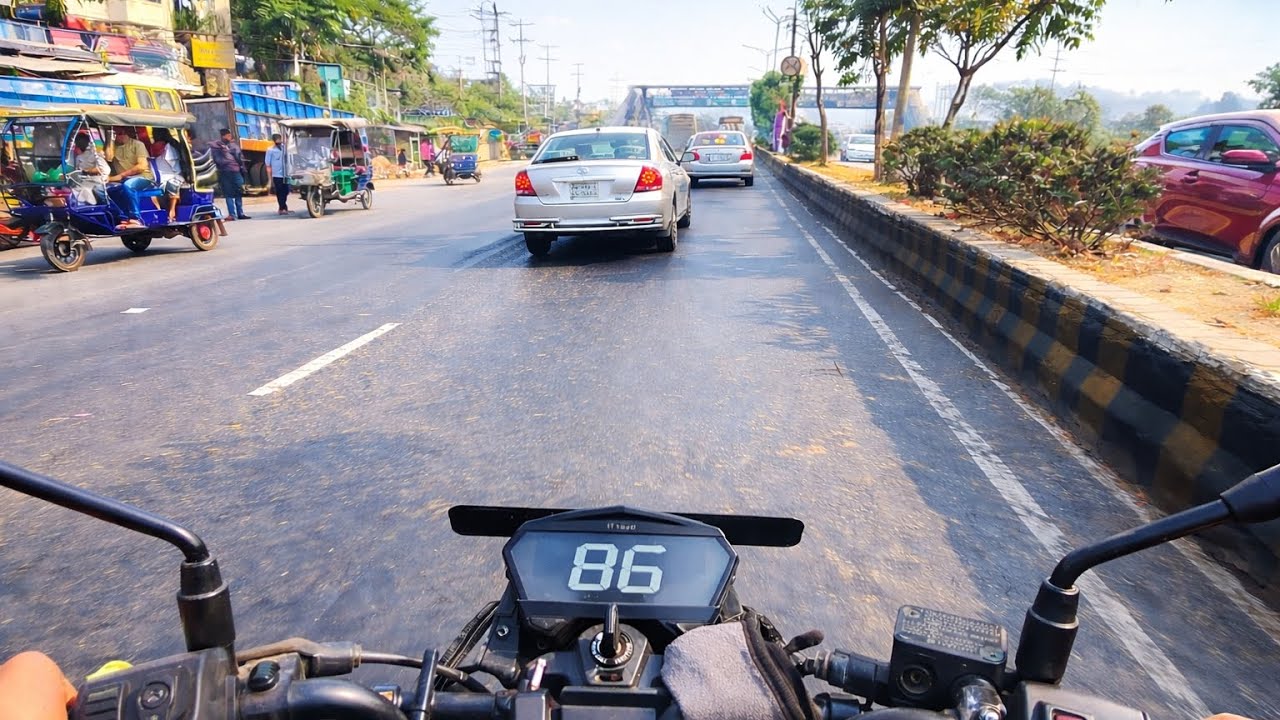 ঢাকা রংপুর হাইওয়ে বাইক রাইড । Hero Xtreme 125R । Pathory Vlogs