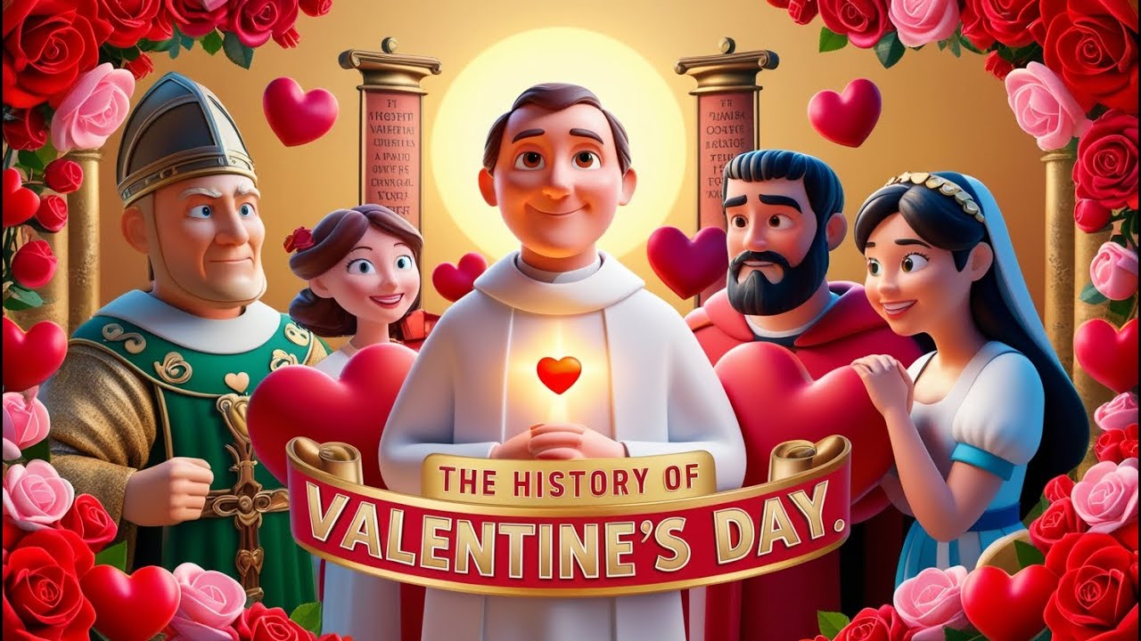 The Tale of the First Valentine: The History of Valentine&rsquo;s Day - Animated Story for Kids in English