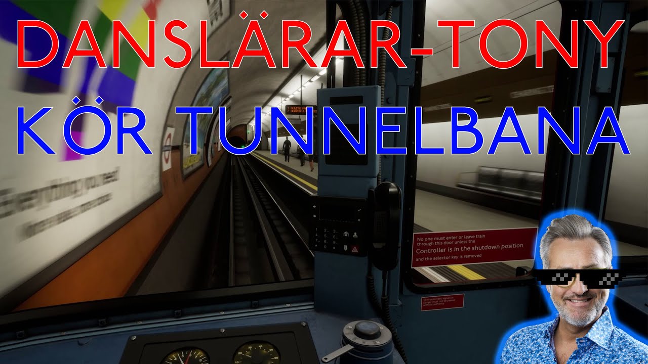 DANSLÄRAR-TONY KÖR TUNNELBANA