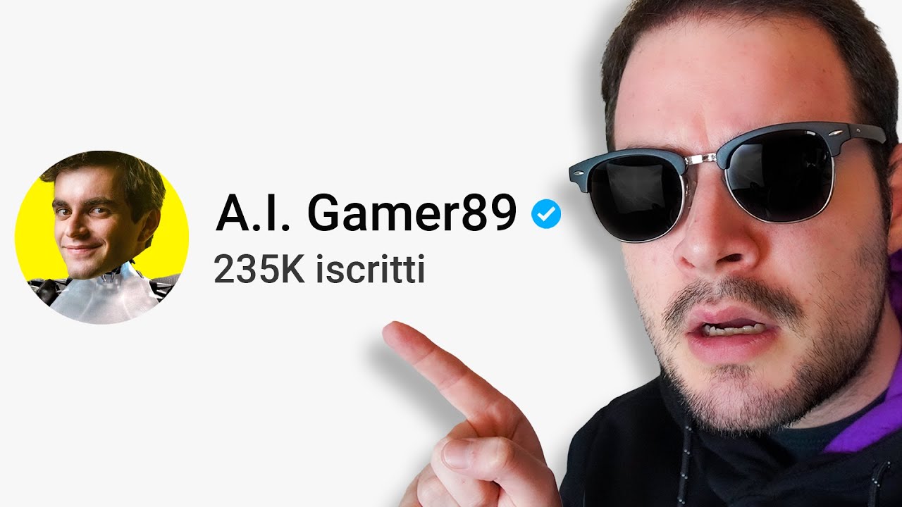 Ho Creato un Canale solo con L'INTELLIGENZA ARTIFICIALE
