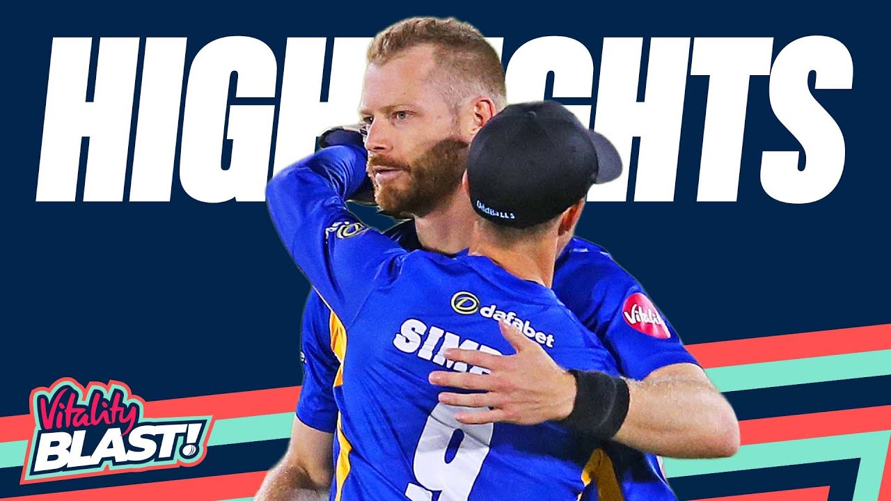 Мастер-класс Натана МакЭндрю! | Glamorgan против Sussex Sharks — лучшие моменты | Vitality Blast ...