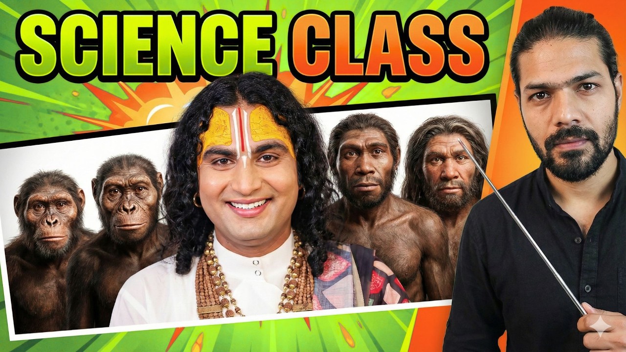 I will Teach Mr. Aniruddhacharya EVOLUTION!